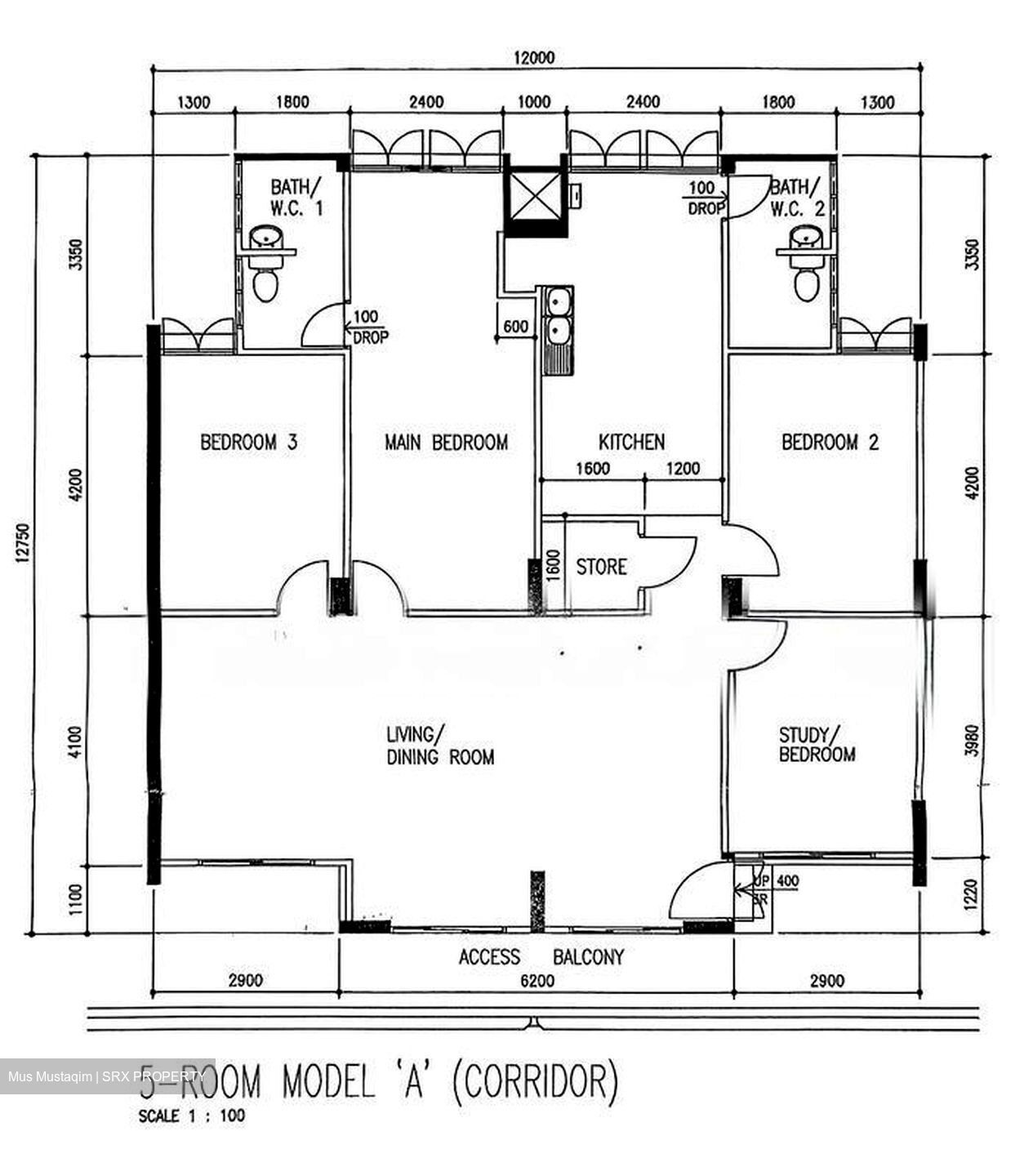 Blk 242 Yishun Ring Road (Yishun), HDB 5 Rooms #515624331